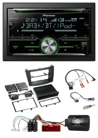 Автомагнитола для Mazda 3 2009–2013 Pioneer 2-DIN, Bluetooth, DAB, USB, CD, поддержка управления с руля (аналоговая)