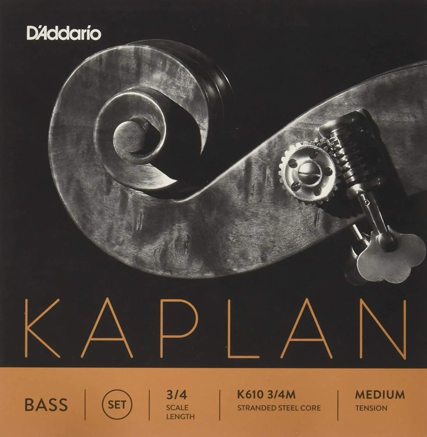 Струны для контрабаса D'Addario Kaplan K610 3/4M