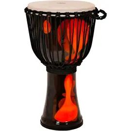 Джембе X8 Drums Lava Lamp Djembe, 7 in. Orange Multi Fade