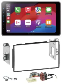 Pioneer MP3 USB DAB Bluetooth 2DIN Autoradio für Nissan Qashqai 2007-2013