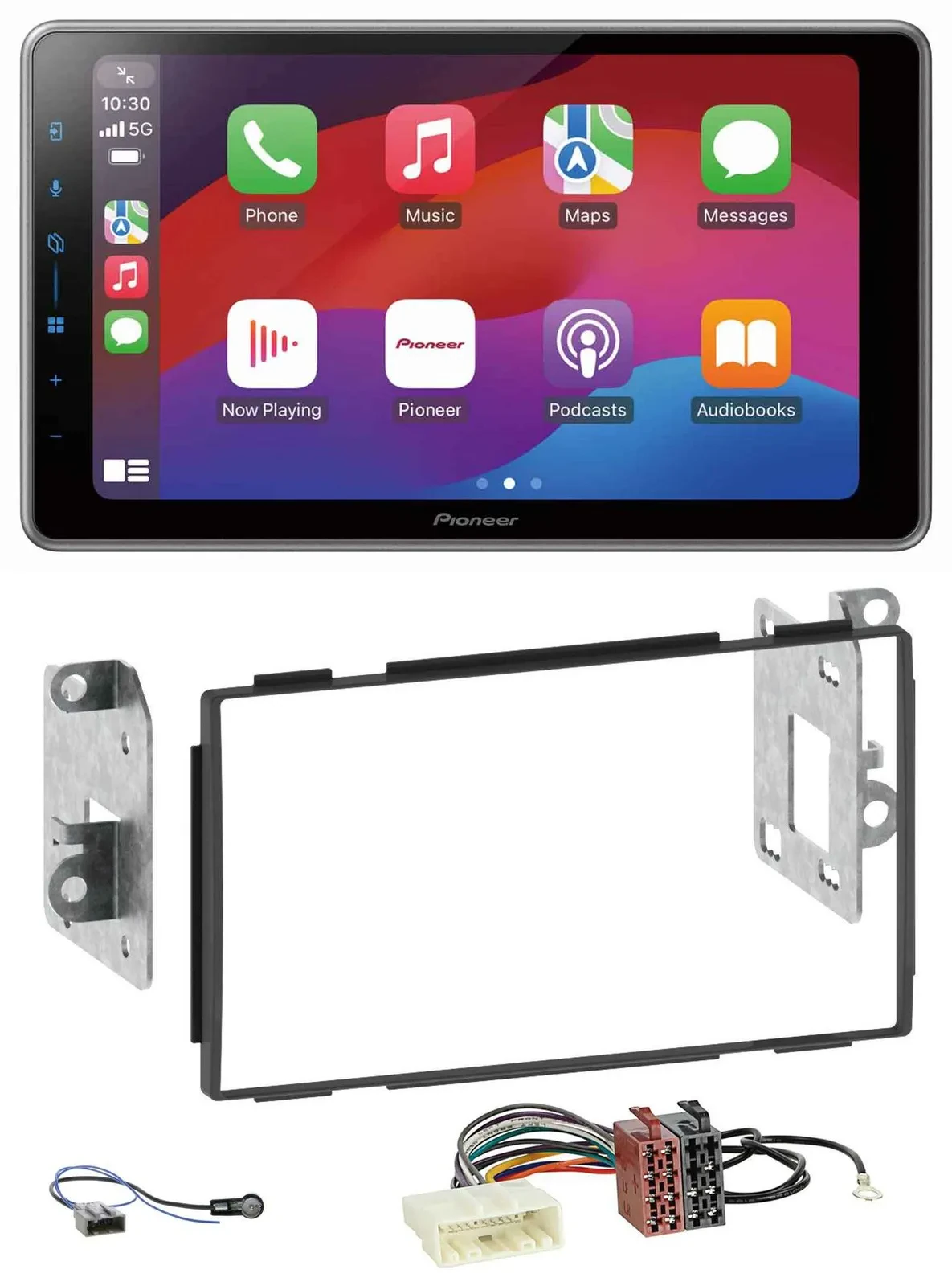 Pioneer MP3 USB DAB Bluetooth 2DIN Autoradio für Nissan Qashqai 2007-2013