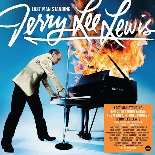 Виниловая пластинка Jerry Lee Lewis - Last Man Standing [180-Gram White Colored Vinyl] [New Vinyl LP