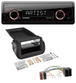 Blaupunkt SD USB 1DIN MP3 AUX Autoradio für FIAT Fiorino (ab 2008)