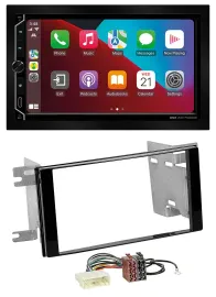 ESX 2DIN DAB USB MP3 Bluetooth Autoradio für Subaru Impreza Forester 07-12
