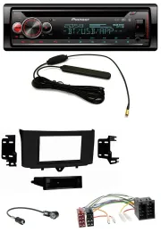 Pioneer USB DAB MP3 Bluetooth CD Autoradio für Smart ForTwo (2010-2015)