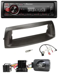 Pioneer MP3 1DIN DAB USB Lenkrad Autoradio für Fiat Punto 1999-2005