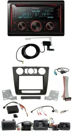 Pioneer 2DIN Lenkrad DAB USB CD Bluetooth Autoradio für BMW 1er Aktiv PDC man. K