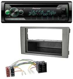 Автомагнитола для Iveco Daily (2006–2014) Pioneer USB MP3 DAB AUX CD тёмно-серый
