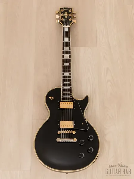 Электрогитара Greco Mint Collection EGC68-50 Custom Black Beauty Japan 1984 w/Screamin PAFs