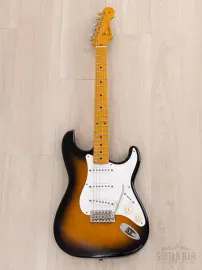 Электрогитара Fender Stratocaster 1957 Vintage Reissue ST57-58US SSS Sunburst w/gigbag Japan 2002