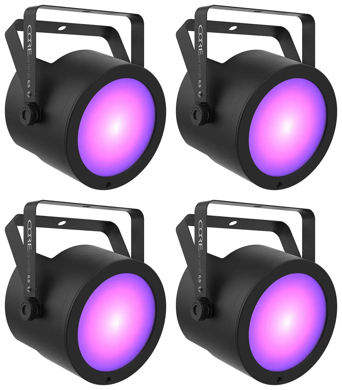 Ультрафиолетовый светильник Chauvet DJ COREpar UV 120 ILS UV COB LED D-Fi USB (4 штуки)