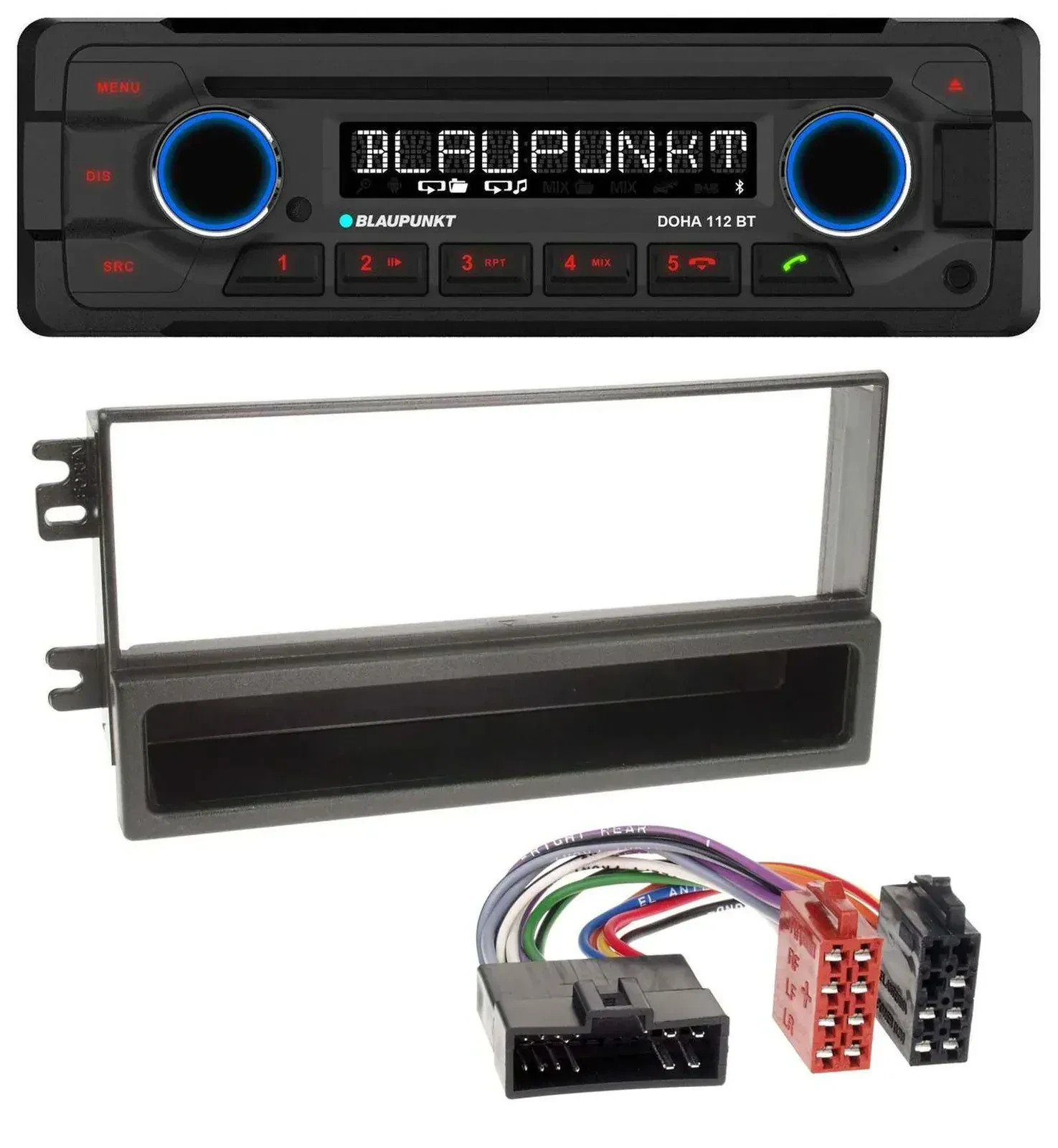 Blaupunkt AUX MP3 CD Bluetooth USB Autoradio für Kia Sportage I (2000-2005)
