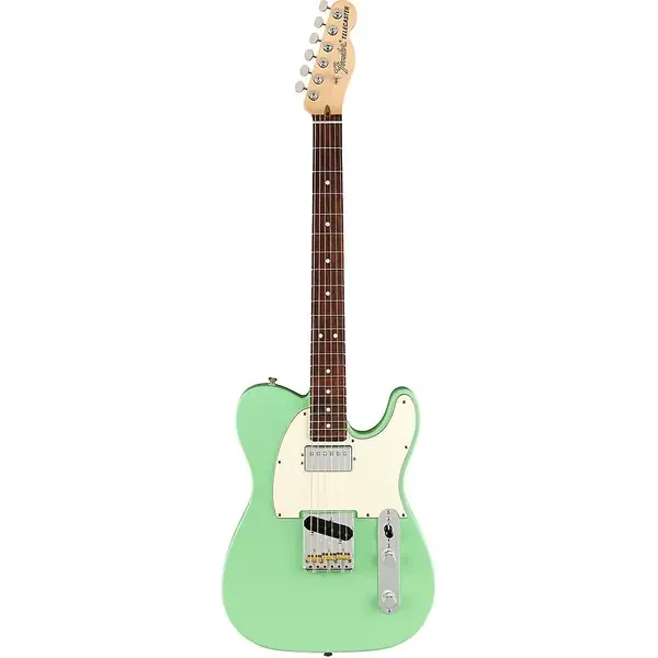 Электрогитара Fender American Performer Telecaster HS Rosewood FB Satin Surf Green