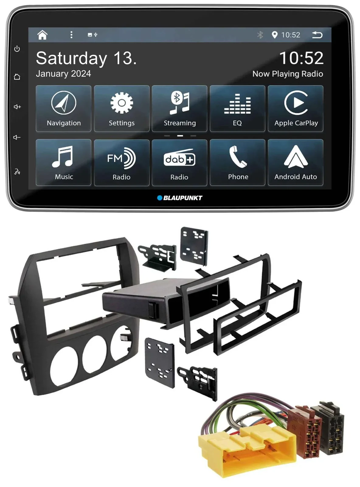 Автомагнитола для Mazda MX-5 (2005–2008) Blaupunkt USB, DAB, SD, MP3, Bluetooth