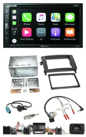 Pioneer DVD 2DIN Lenkrad DAB Bluetooth USB Autoradio für Mercedes A- B-Klasse W1