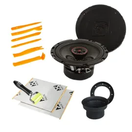 Cerwin Vega H7652 120W 6.5" Coaxial Speakers w/ NVX Install Kit