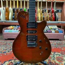 Электрогитара Godin xtSA HSH Flame Light Burst w/case Canada 2000