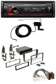 Pioneer DAB USB MP3 Bluetooth Autoradio für Lexus IS 300 (XE1, 2001-2005)