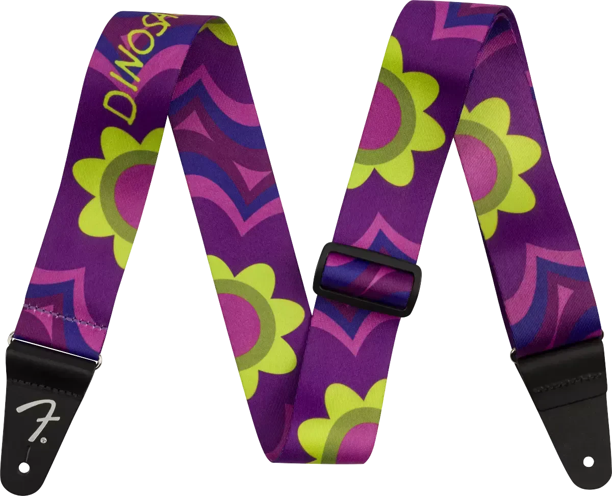 Ремень для гитары Fender 099-0639-026 J Mascis Purple Magenta Flower