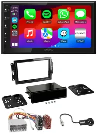 Kenwood MP3 USB DAB 2DIN Bluetooth Autoradio für Chrysler PT Cruiser 300C Dodge