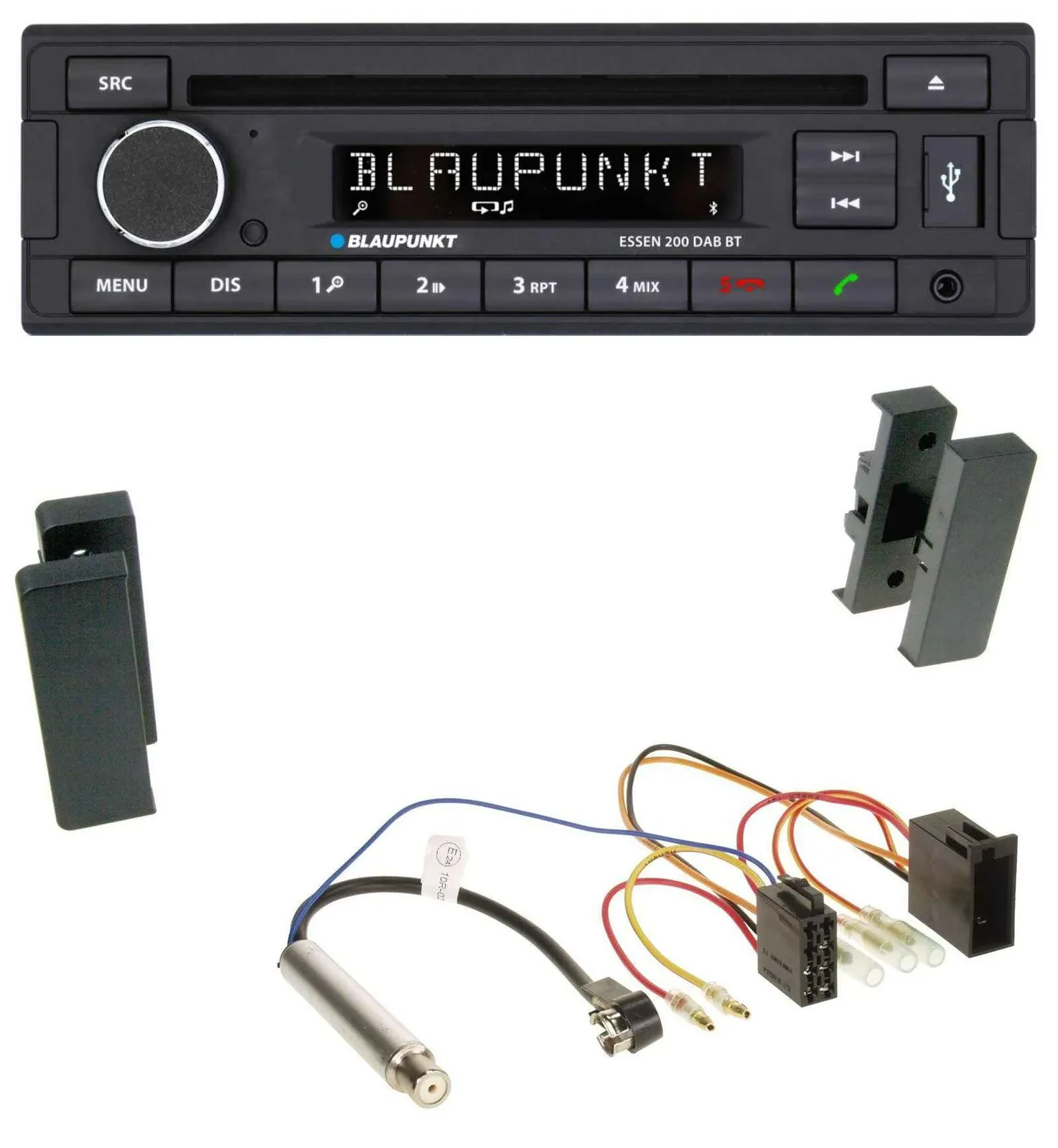 Blaupunkt USB MP3 Bluetooth DAB CD Autoradio für Seat Leon, Toledo (1998-2006)