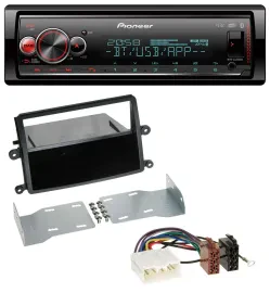 Pioneer Bluetooth USB MP3 DAB Autoradio für Mitsubishi L200 (KAOT, ab 2006)