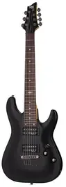 Электрогитара Schecter C-7 Midnight Satin Black