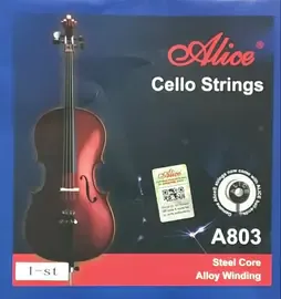Одиночная струна для виолончели Alice A803-1 1шт A
