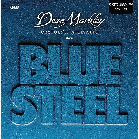 Струны для 5-струнной бас-гитары Dean Markley Blue Steel 2680 50-128