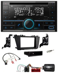 Kenwood CD 2DIN DAB USB Lenkrad Bluetooth Autoradio für Mazda 5 2010-2015