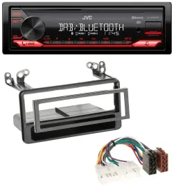 Автомагнитола для Toyota MR2/RAV4/Yaris Verso JVC Bluetooth, USB, DAB, MP3