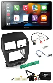 Pioneer DAB Bluetooth 2DIN USB Lenkrad Autoradio für Mitsubishi ASX 2010-2014
