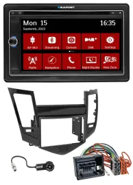 Blaupunkt Bluetooth DAB 2DIN USB DVD MP3 Autoradio für Chevrolet Cruze ab 2009