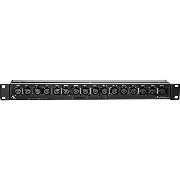 ART P16 16-Channel XLR Balanced Patch Bay