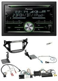 Pioneer Bluetooth Lenkrad DAB 2DIN USB CD Autoradio für Opel Adam Corsa E 2017-2