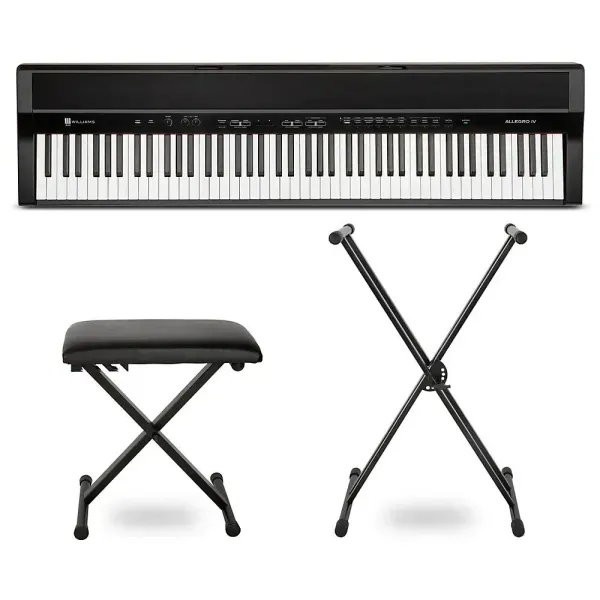 Williams Allegro IV Digital Piano With Stand and Bench Essentials Package