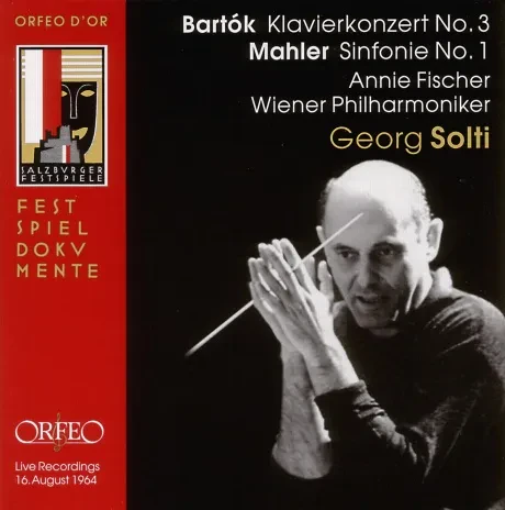 FISCHER, ANNE / SOLTI, GEORG / WIENER PHILARMONIKER - Bartok: Klavierkonzert #3 / Mahler: Sinfonie #1 (CD)
