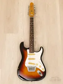 Электрогитара Fender Stratocaster ST-XII SSS Sunburst w/case Japan 1987