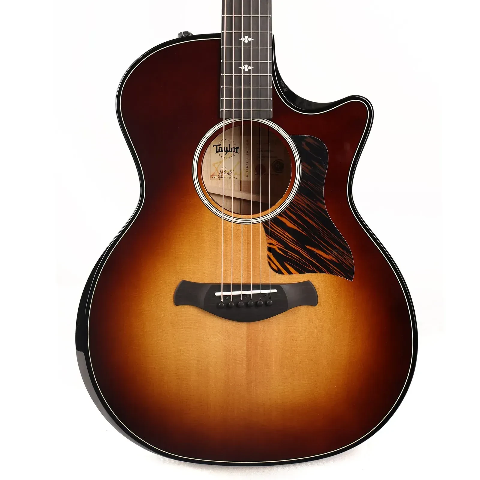 Электроакустическая гитара Taylor Builder's Edition 514ce Grand Auditorium Kona Burst