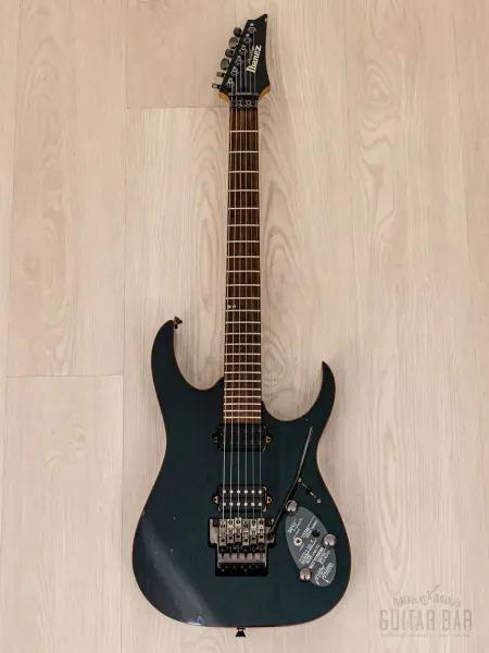 Электрогитара Ibanez RG2020X Prestige HH Transparent Light Blue w/gigbag Japan 2000