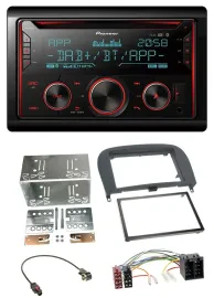 Pioneer 2DIN DAB MP3 Bluetooth USB CD Autoradio für Mercedes SL-Klasse 2001-2011