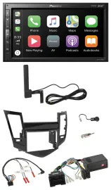Pioneer USB 2DIN Bluetooth DAB Lenkrad Autoradio für Chevrolet Cruze 05/2009-201