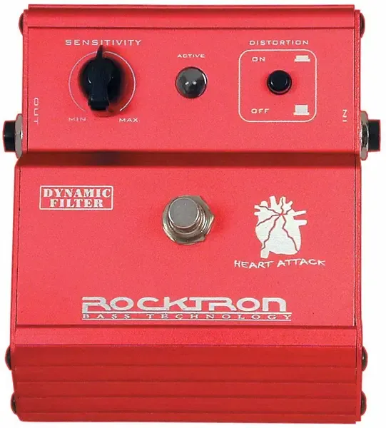 Педаль эффектов для электрогитары Rocktron Heart Attack Dynamic Filter