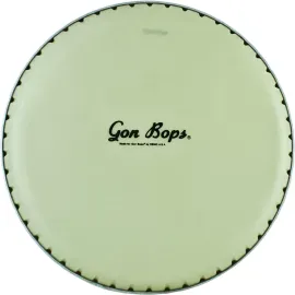 Пластик для барабана для конги Gon Bops Remo Nuskyn 10.75", синтетический, бежевый, с логотипом GB