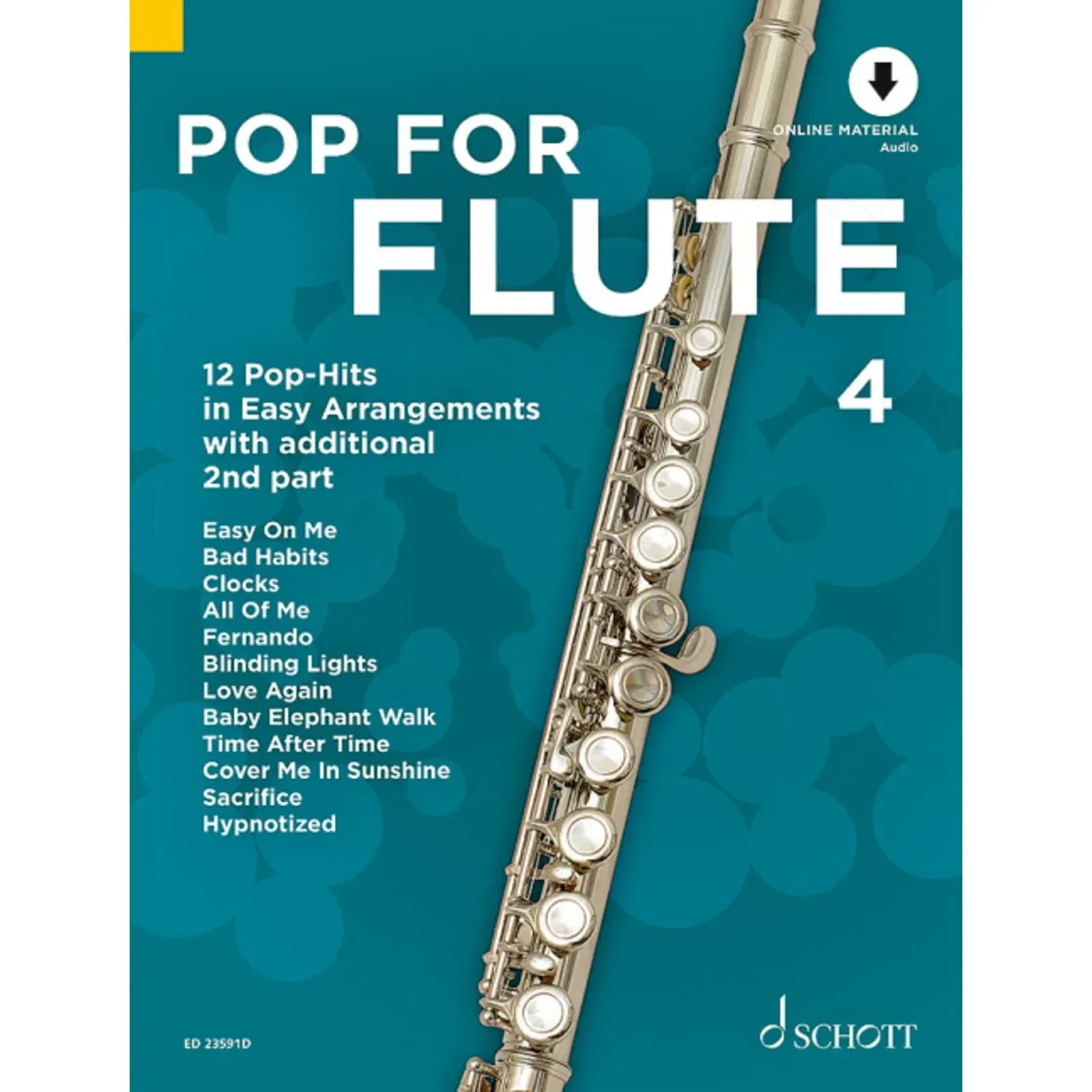 Сборник песен Schott Music Pop For Flute 4