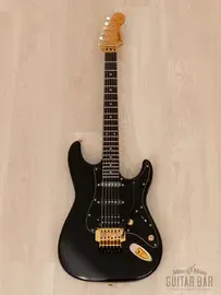 Электрогитара Fender Pro Feel Stratocaster STR75 SSH Black Japan 1988 w/Case