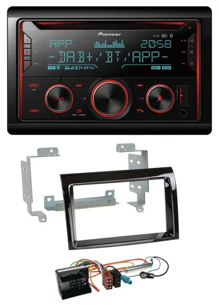 Pioneer 2DIN DAB MP3 Bluetooth USB CD Autoradio für Citroen Jumper 2006-2011 Pia