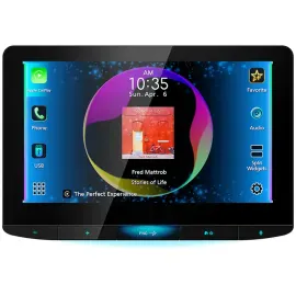 JVC KW-Z1001W 10.1" Single DIN Floating Touchscreen Digital Media Receiver