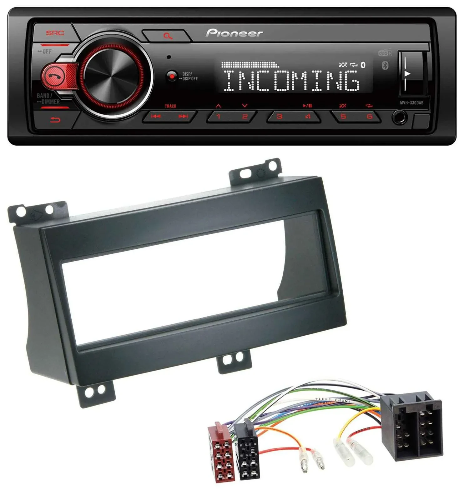 Pioneer Bluetooth USB DAB MP3 Autoradio für Kia Ceed (2007-2009)