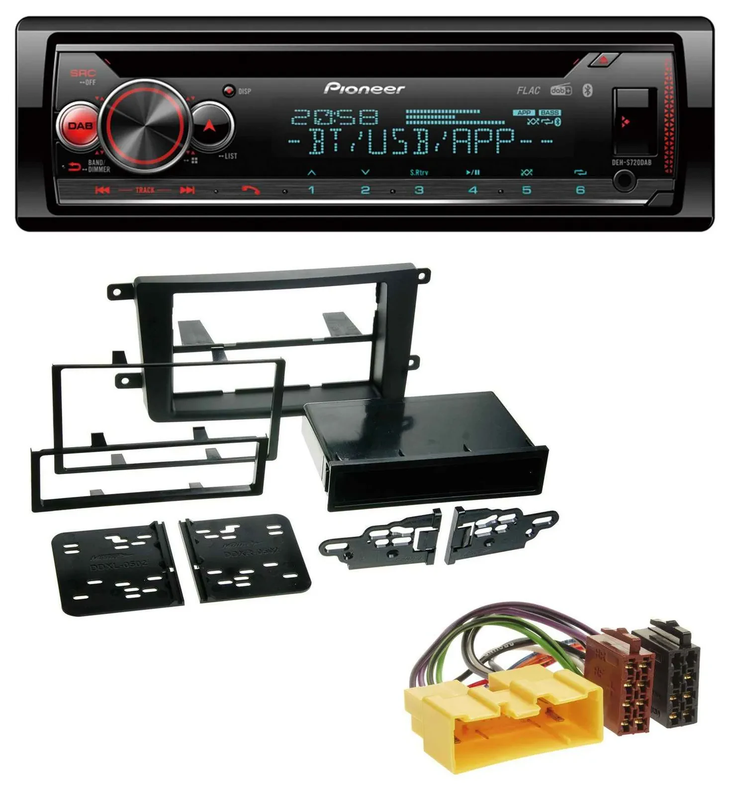 Pioneer MP3 DAB CD Bluetooth USB Autoradio für Mazda CX-9 (2007-2016)